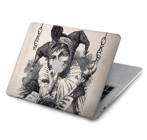 S3818 Carte à jouer vintage Etui Coque Housse pour MacBook Pro 16 M1,M2 (2021,2023) - A2485, A2780