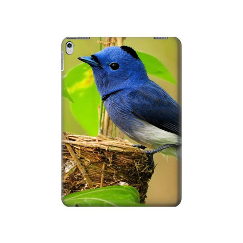 S3839 Oiseau bleu du bonheur Oiseau bleu Etui Coque Housse pour iPad Air 2, iPad 9.7 (2017,2018), iPad 6, iPad 5