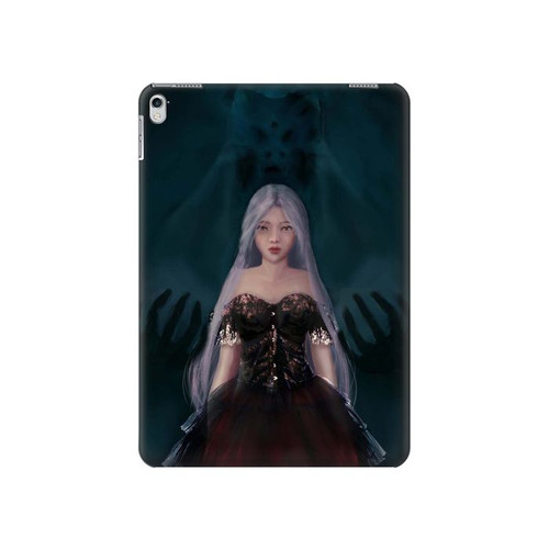 S3847 Lilith Devil Bride Gothique Fille Crâne Grim Reaper Etui Coque Housse pour iPad Air 2, iPad 9.7 (2017,2018), iPad 6, iPad 5