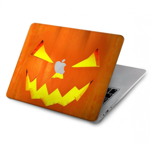 S3828 Citrouille d'Halloween Etui Coque Housse pour MacBook Pro 13″ - A1706, A1708, A1989, A2159, A2289, A2251, A2338