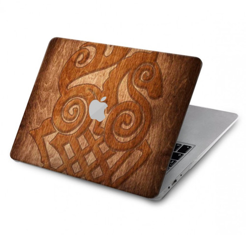 S3830 Odin Loki Sleipnir Mythologie nordique Asgard Etui Coque Housse pour MacBook Pro 13″ - A1706, A1708, A1989, A2159, A2289, A2251, A2338