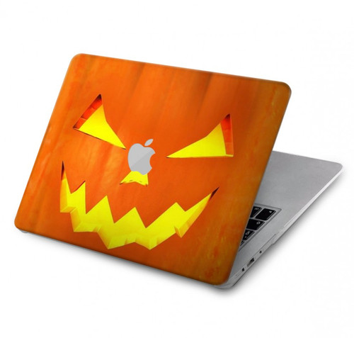 S3828 Citrouille d'Halloween Etui Coque Housse pour MacBook Pro 15″ - A1707, A1990