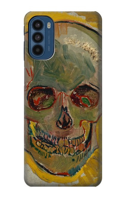 S3359 Vincent Van Gogh Crâne Etui Coque Housse pour Motorola Moto G41