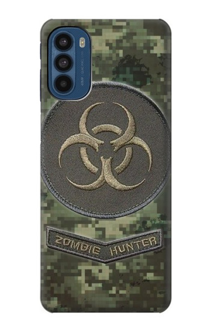 S3468 Biohazard Zombie Hunter Graphic Etui Coque Housse pour Motorola Moto G41