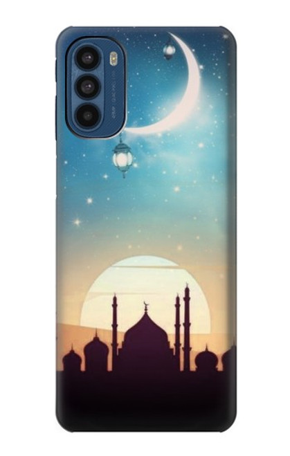 S3502 Coucher de soleil islamique Etui Coque Housse pour Motorola Moto G41