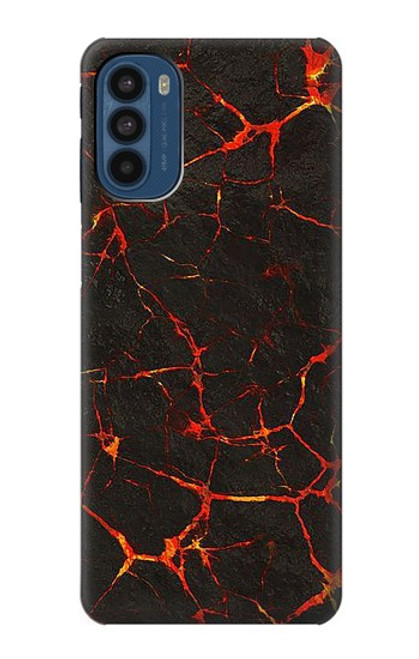 S3696 Magma de lave Etui Coque Housse pour Motorola Moto G41