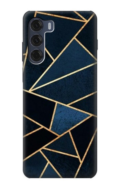 S3479 Marine Bleu Art Graphique Etui Coque Housse pour Motorola Moto G200 5G