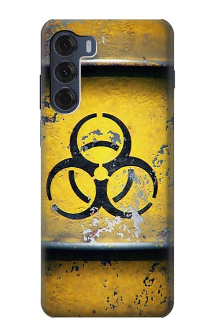 S3669 Graphique du réservoir de danger biologique Etui Coque Housse pour Motorola Moto G200 5G