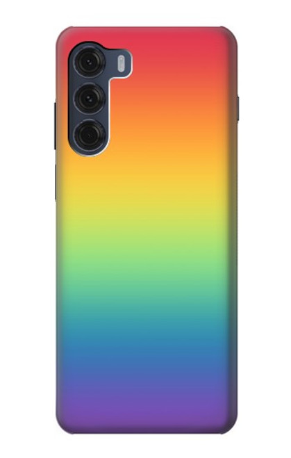 S3698 Drapeau de fierté LGBT Etui Coque Housse pour Motorola Moto G200 5G