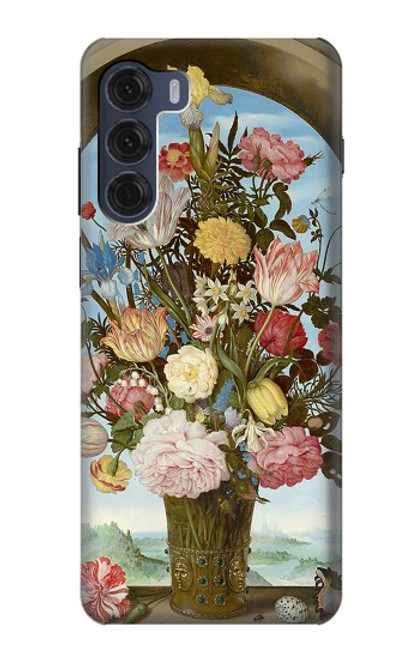 S3749 Vase de fleurs Etui Coque Housse pour Motorola Moto G200 5G