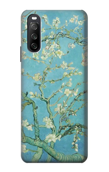 S2692 Vincent Van Gogh Amandier en fleurs Etui Coque Housse pour Sony Xperia 10 III Lite