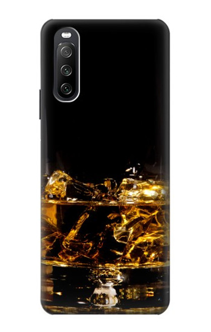 S2742 Verre de glace Whisky Etui Coque Housse pour Sony Xperia 10 III Lite