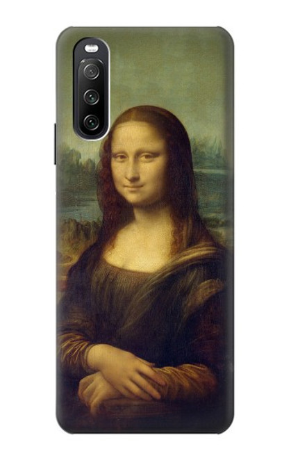 S3038 Peinture Mona Lisa Da Vinci Etui Coque Housse pour Sony Xperia 10 III Lite