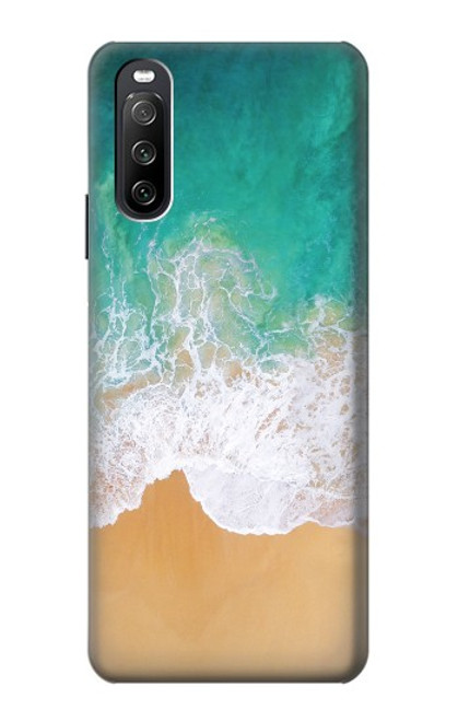 S3150 Mer Plage Etui Coque Housse pour Sony Xperia 10 III Lite