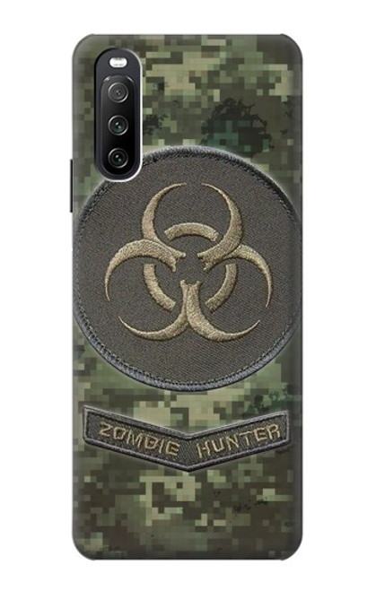 S3468 Biohazard Zombie Hunter Graphic Etui Coque Housse pour Sony Xperia 10 III Lite