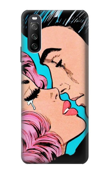 S3469 Pop Art Etui Coque Housse pour Sony Xperia 10 III Lite