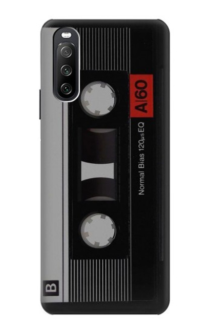 S3516 Ruban cassette millésimé Etui Coque Housse pour Sony Xperia 10 III Lite