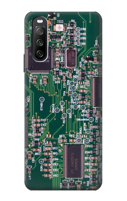 S3519 Electronique Circuit Board graphique Etui Coque Housse pour Sony Xperia 10 III Lite