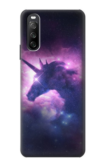 S3538 Licorne Galaxie Etui Coque Housse pour Sony Xperia 10 III Lite