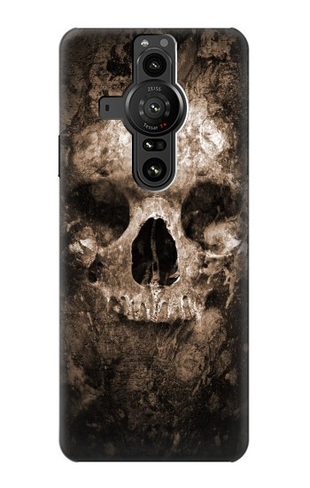 S0552 Crâne Etui Coque Housse pour Sony Xperia Pro-I