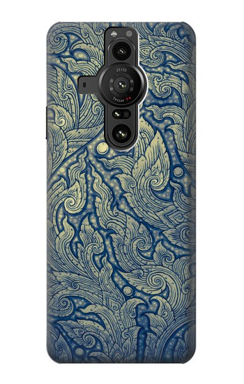 S0568 Art de la peinture thaïlandaise Etui Coque Housse pour Sony Xperia Pro-I