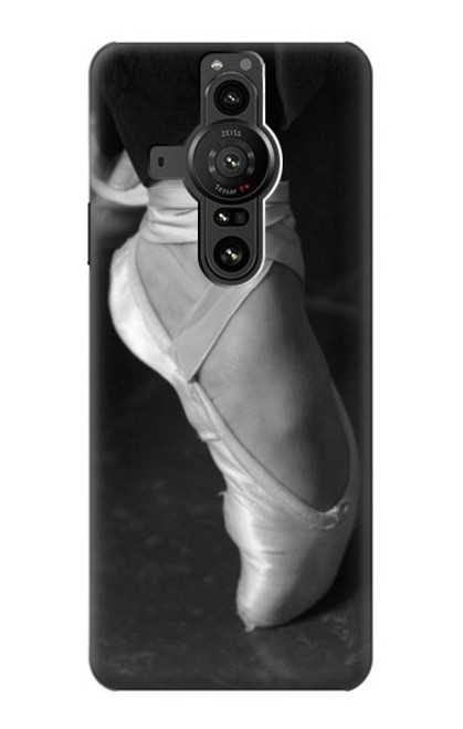 S1593 Chausson de danse Pointe Etui Coque Housse pour Sony Xperia Pro-I