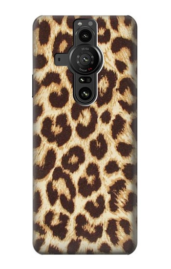 S2204 Motif imprimé graphique léopard Etui Coque Housse pour Sony Xperia Pro-I