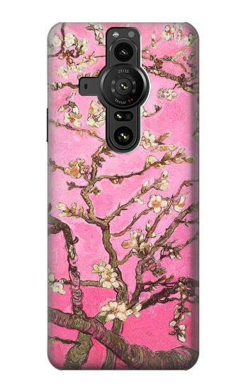 S2449 Fleur rose Amandier Van Gogh Etui Coque Housse pour Sony Xperia Pro-I