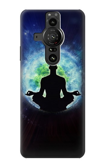 S2527 Yoga La nature Univers Etui Coque Housse pour Sony Xperia Pro-I