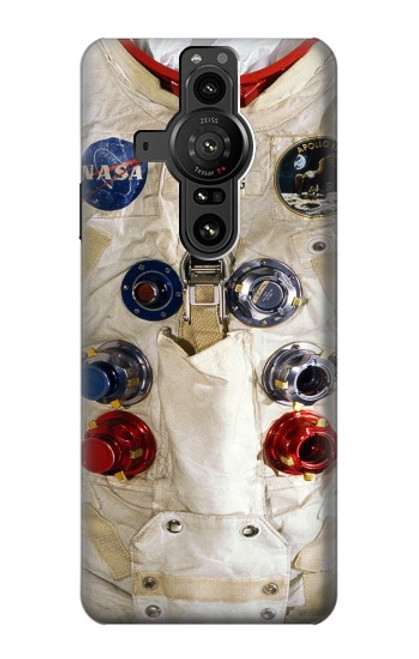 S2639 Neil Armstrong blanc astronaute Costume espace Etui Coque Housse pour Sony Xperia Pro-I