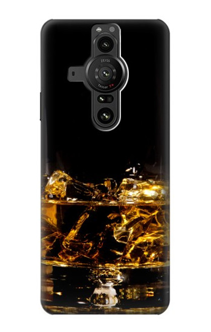 S2742 Verre de glace Whisky Etui Coque Housse pour Sony Xperia Pro-I