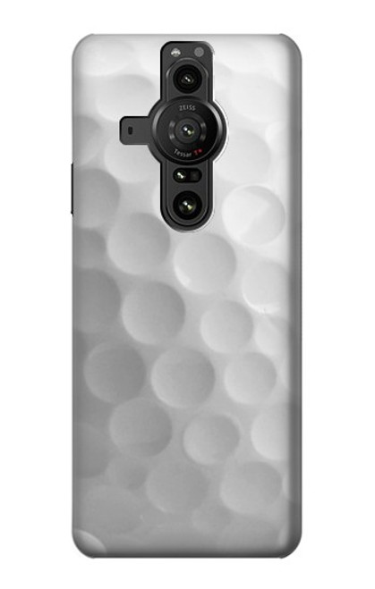 S2960 Blanc Balle de golf Etui Coque Housse pour Sony Xperia Pro-I