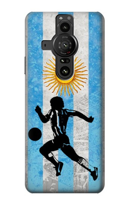 S2977 Argentine Football Football Etui Coque Housse pour Sony Xperia Pro-I