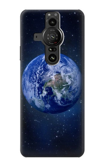 S3430 Bleu planète Etui Coque Housse pour Sony Xperia Pro-I