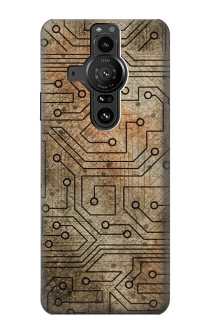 S3812 Conception d'impression PCB Etui Coque Housse pour Sony Xperia Pro-I