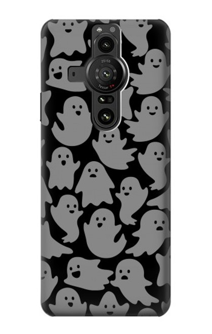 S3835 Motif fantôme mignon Etui Coque Housse pour Sony Xperia Pro-I