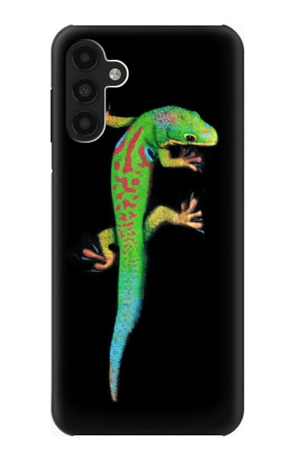 S0125 Vert Gecko Madagascan Etui Coque Housse pour Samsung Galaxy A13 4G