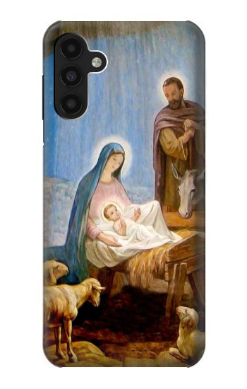S2276 la Nativité Etui Coque Housse pour Samsung Galaxy A13 4G