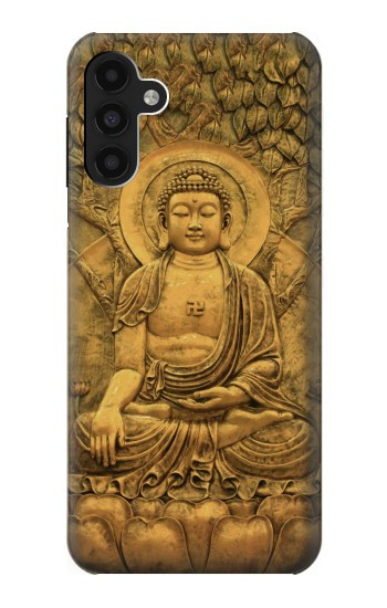 S2452 Bouddha Bas relief Art Imprimé Graphique Etui Coque Housse pour Samsung Galaxy A13 4G
