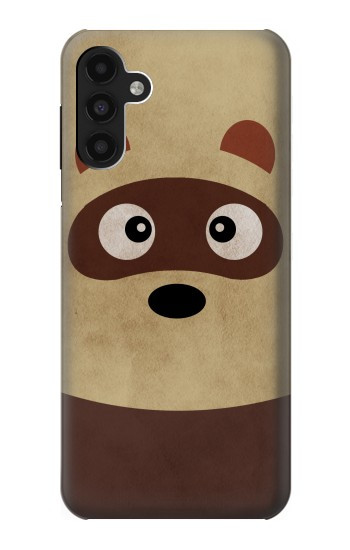 S2825 Mignon raton laveur animé Dessin Etui Coque Housse pour Samsung Galaxy A13 4G