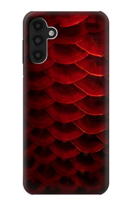 S2879 Rouge Arowana écailles de poisson Etui Coque Housse pour Samsung Galaxy A13 4G