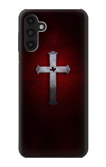 S3160 Croix chrétienne Etui Coque Housse pour Samsung Galaxy A13 4G