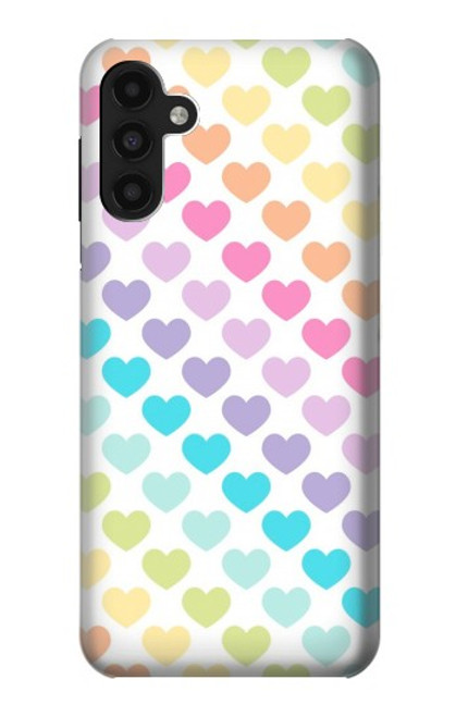 S3499 Motif coloré coeur Etui Coque Housse pour Samsung Galaxy A13 4G