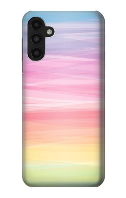 S3507 Coloré Arc-en-ciel pastel Etui Coque Housse pour Samsung Galaxy A13 4G