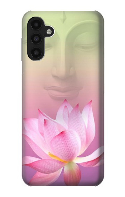 S3511 Fleur de lotus Bouddhisme Etui Coque Housse pour Samsung Galaxy A13 4G