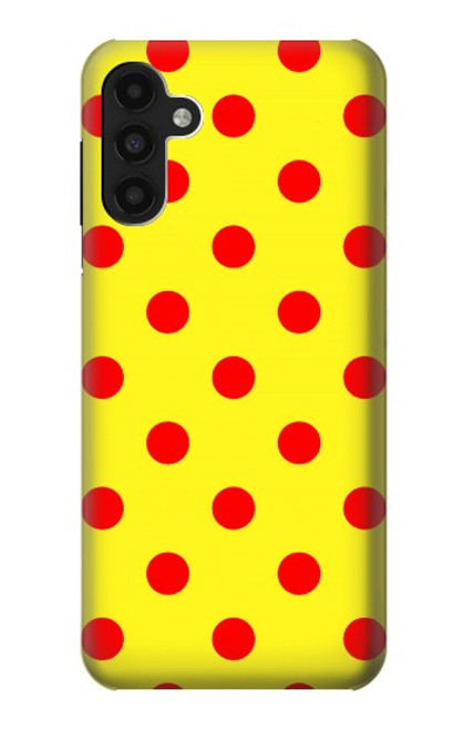 S3526 Rouge tache à pois Etui Coque Housse pour Samsung Galaxy A13 4G