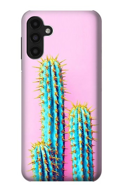 S3673 Cactus Etui Coque Housse pour Samsung Galaxy A13 4G
