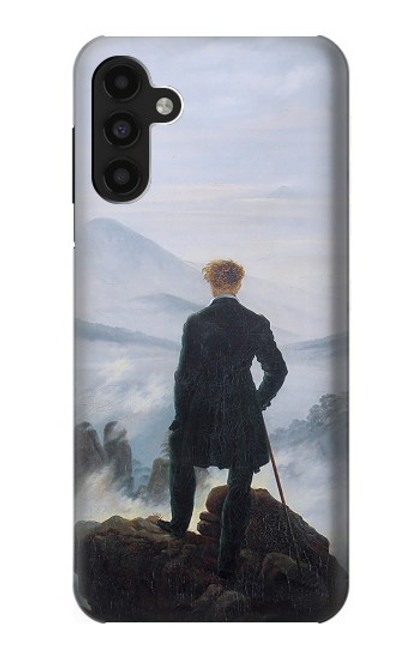 S3789 Wanderer above the Sea of Fog Etui Coque Housse pour Samsung Galaxy A13 4G