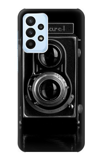 S1979 Caméra millésimé Etui Coque Housse pour Samsung Galaxy A23