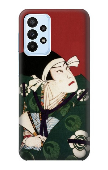 S2498 Japon Art toyohara kunichika Etui Coque Housse pour Samsung Galaxy A23